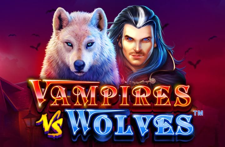 Vampires vs Wolves slot banner