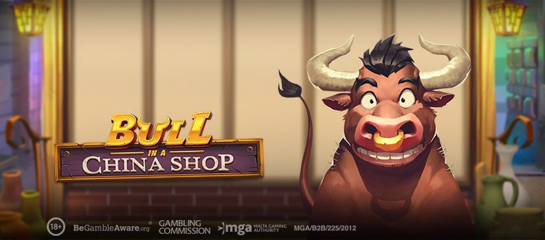 bull in a china shop slot banner