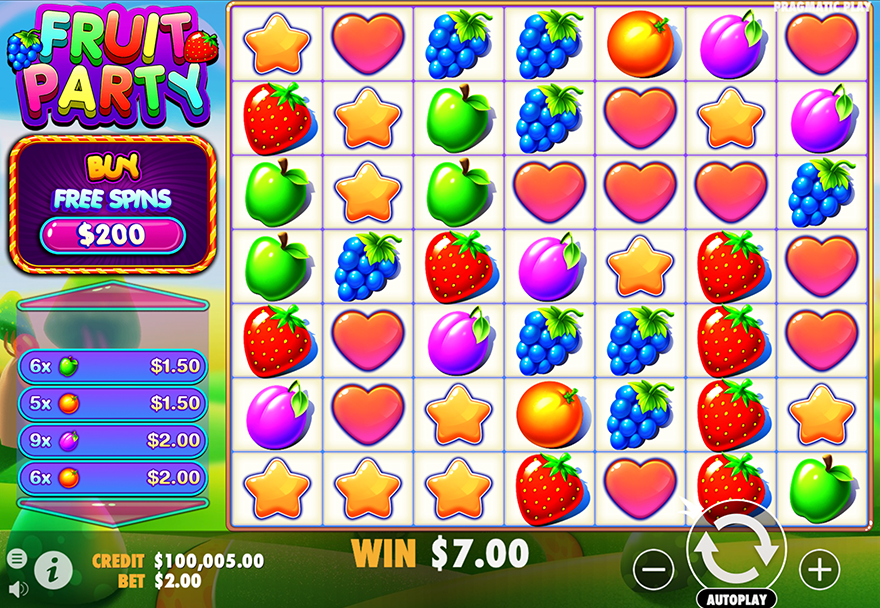 fruit party slot free play