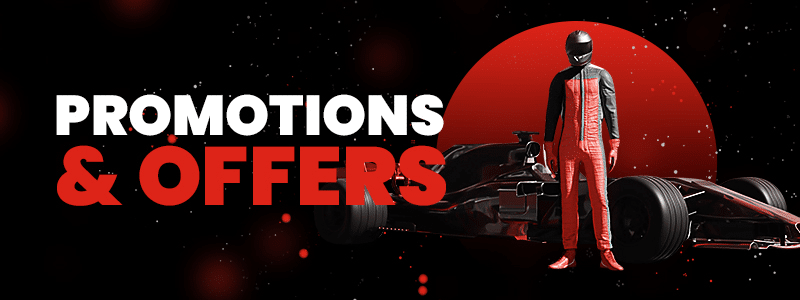 F1 betting promotions and offers 