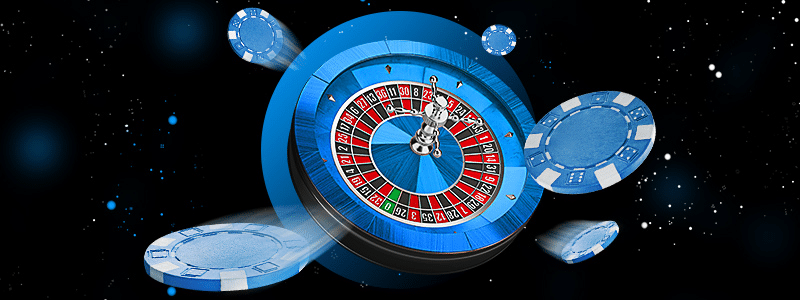 roulette wheel and chips