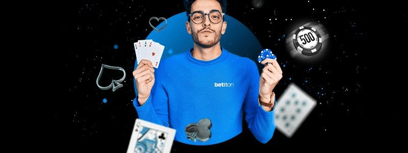 man playing 4 deck blackjack