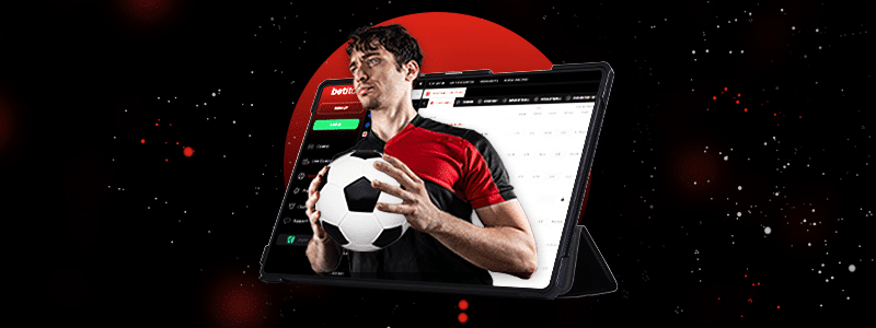 betiton sports betting on a tablet